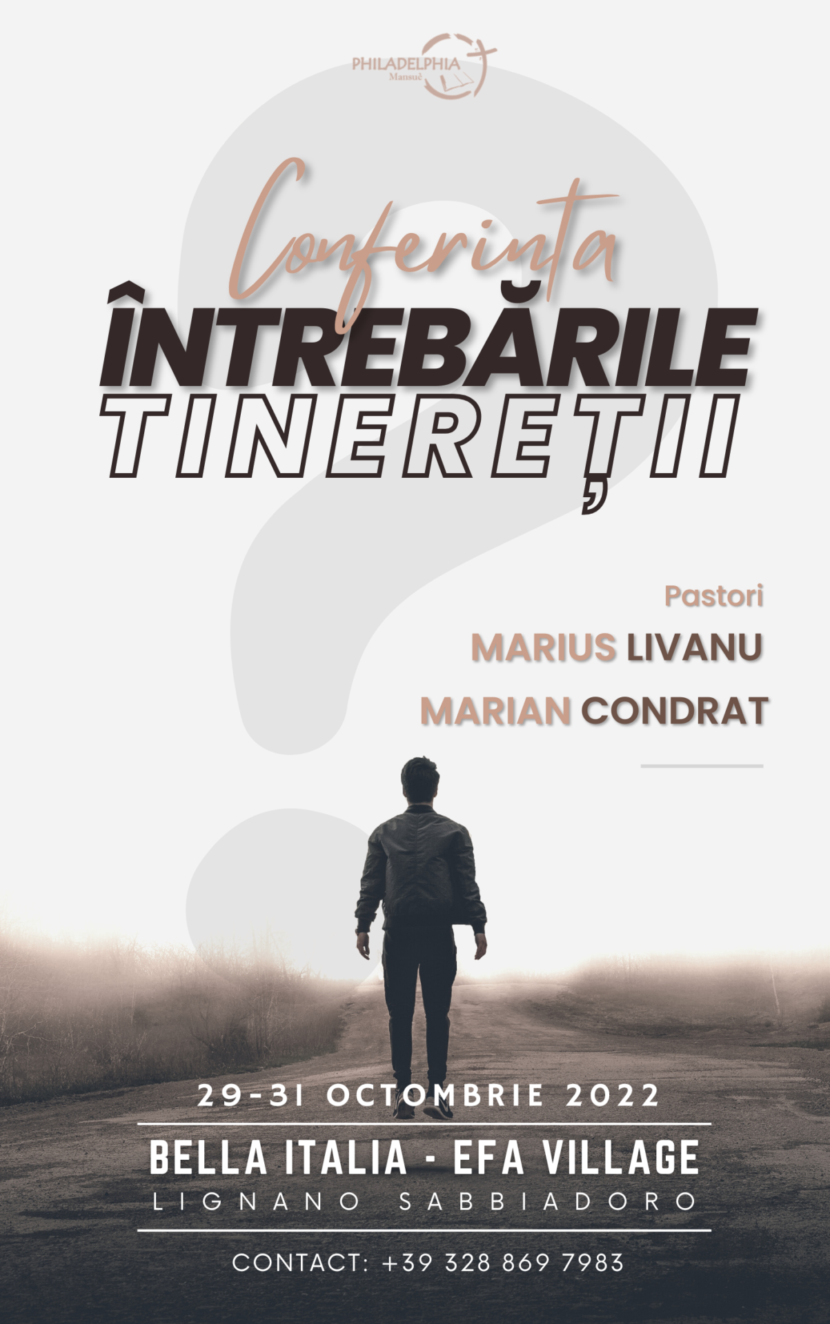 Afișul evenimentului Conferința de tineret „Întrebările tinereții”